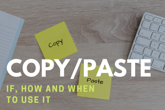 copy and paste